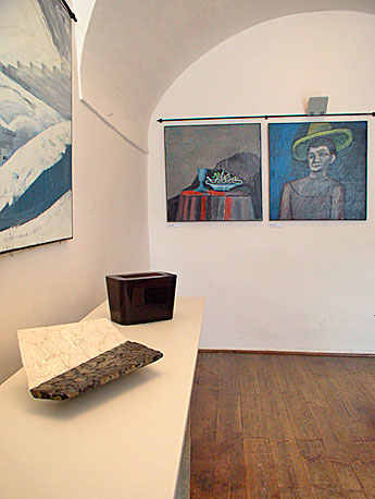 2006 – „Anna Polanská – sklo,
Tomáš Plesl – obrazy“,
Galerie Josefa Sudka, Na Úvoze, Praha